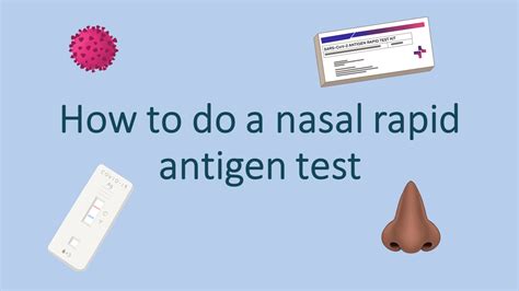 Coronavirus (COVID-19) – Video – How to do a nasal rapid antigen test ...