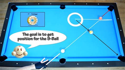 Cue Ball Path and Position Control Drill 3 - Aiming System - Pool ...