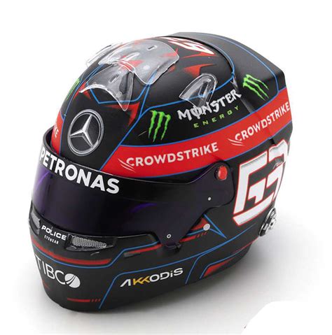 2022 George Russell Helmet Mercedes SHF072-replicarz.com