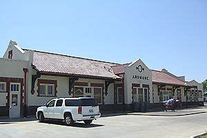 Former Santa Fe Train Station in Ardmore, OK. | Train depot, Railroad ...