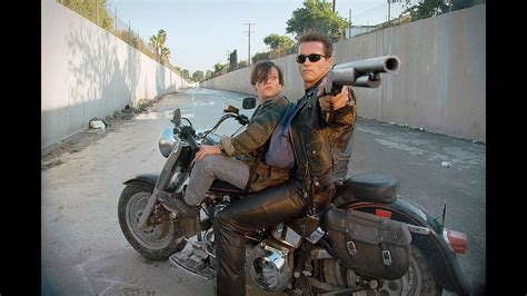 The Terminator 2: All Bike Scenes - Harley-Davidson - FAT BOY ...