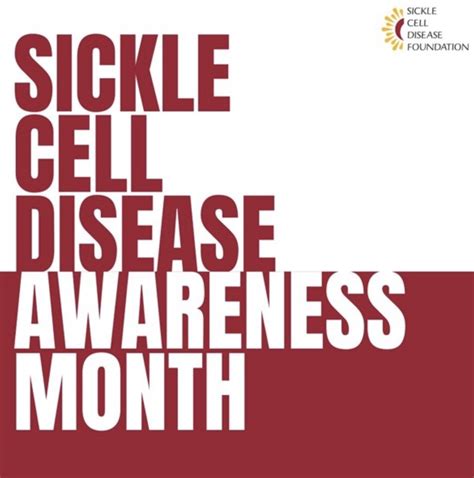 Sickle Cell Disease Awareness Month — Sickle Cell Disease Foundation