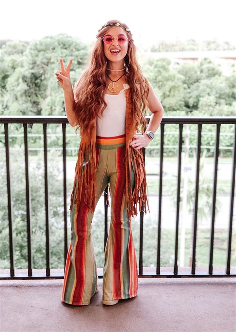 Hippy 60s 70s outfit, costume inspiration | Hippie kostüm, Hippie ...