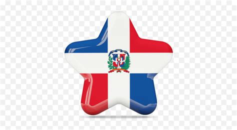 Graafix Flag Of Dominican Republic - Dominican Republic Flag In Star ...