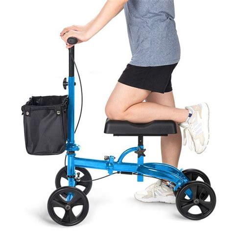 OasisSpace Steerable Knee Walker Deluxe Medical Scooter for Foot ...