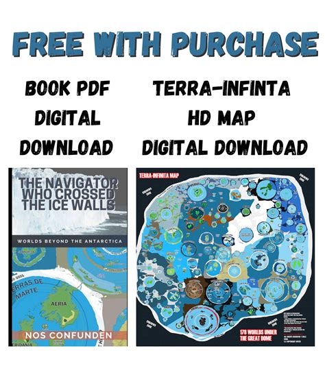 Terra-infinita Flat Earth Extra Territory HD Premium - Etsy