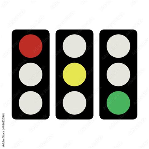 Green Traffic Light Icon