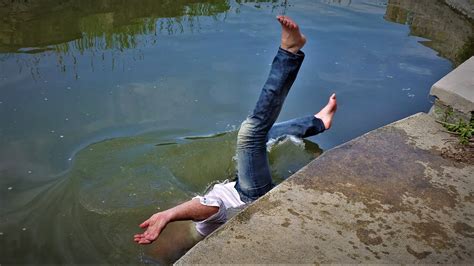 man-falling-into-the-water image - Free stock photo - Public Domain ...