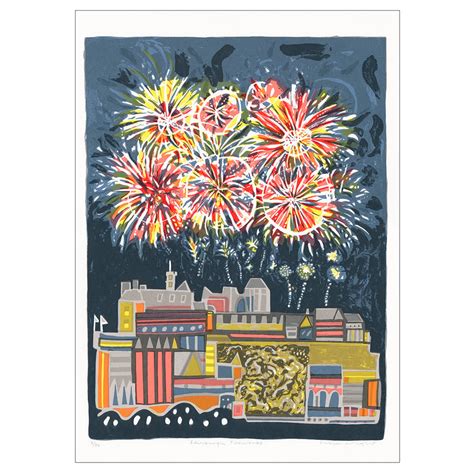 Edinburgh Castle Fireworks / Susie Wright