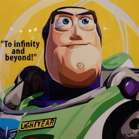 Buzz Lightyear Pop Art Poster, Pixar's Toy Story - Infamous Inspiration