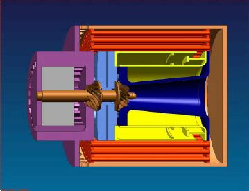 General layout An annular design was chosen. The combustion chamber is ...