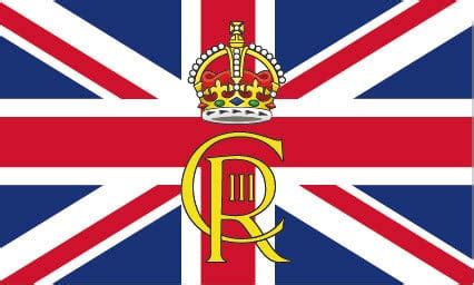 Kings Royal Cypher Coronation Flag – Flags and Flagpoles