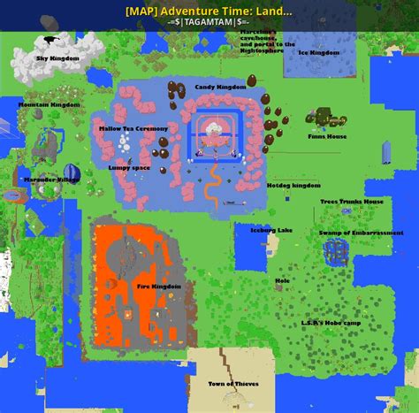 [MAP] Adventure Time: Land Of Ooo [Minecraft: Java Edition] [Mods]