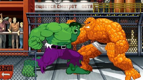 HULK vs THE THING - Highest Level Incredible Epic Fight! - YouTube