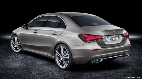 2019 Mercedes-Benz A-Class Sedan (Color: Mojave Silver) - Rear Three ...