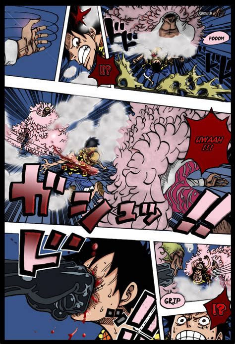 OP 745- Luffy confronts Doflamingo part 2 by Theahj90 on DeviantArt