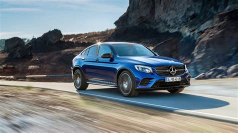 Mercedes-Benz Glc Amg Line, NYIAS 2016, blue HD Wallpaper