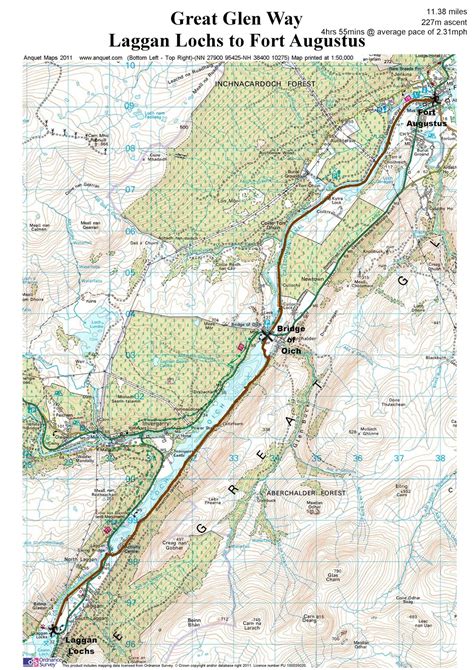 Peak Bagging - The Scottish Munros: Great Glen Way - Laggan Lochs to ...