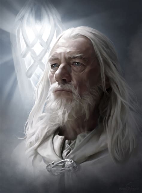 ArtStation - GANDALF WHITE, Snezhana Mirkwood | Gandalf the white, Lord ...