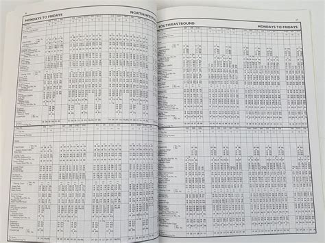 Collection of 9 London Underground Timetables [1971-2000] London ...