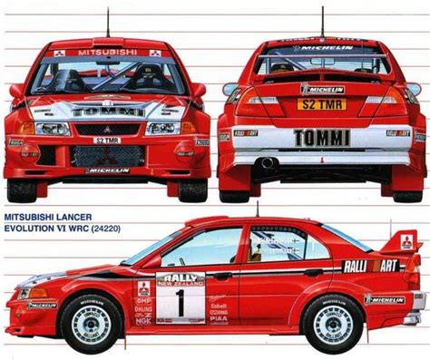 Mitsubishi Lancer Evolution VI - World Rally Car 1999 | Mitsubishi ...