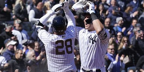 Aaron Judge hits first home run of 2023