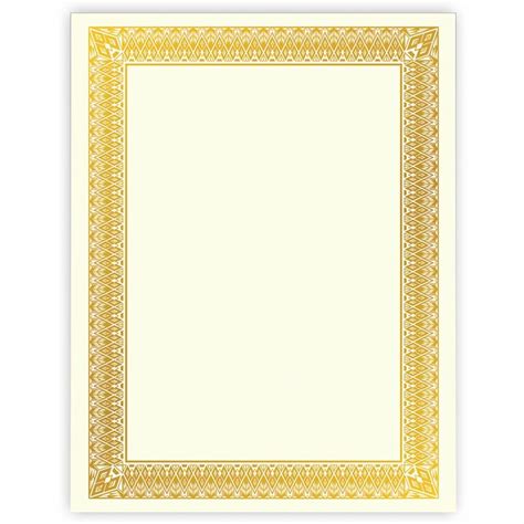 Geographics Gold Foil Certificate - Zerbee