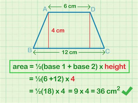 Cách để Tính diện tích hình thang: 8 Bước (kèm Ảnh) – wikiHow