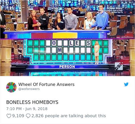 This Wheel of Fortune Parody Account’s Attempts to Solve the Puzzle are ...