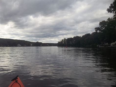 Kayaking Lake Quinsigamond Worcester MA 23