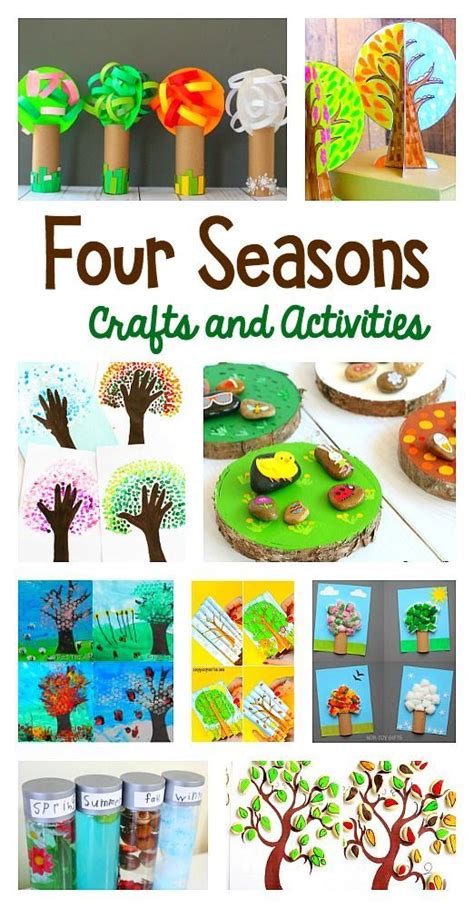 15 Super Cute Four Seasons Crafts and Activities for Kids: Spring ...