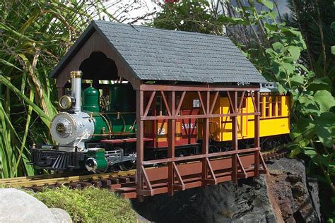 62116 Covered Bridge, Building Kit (G-Scale) | PIKO America