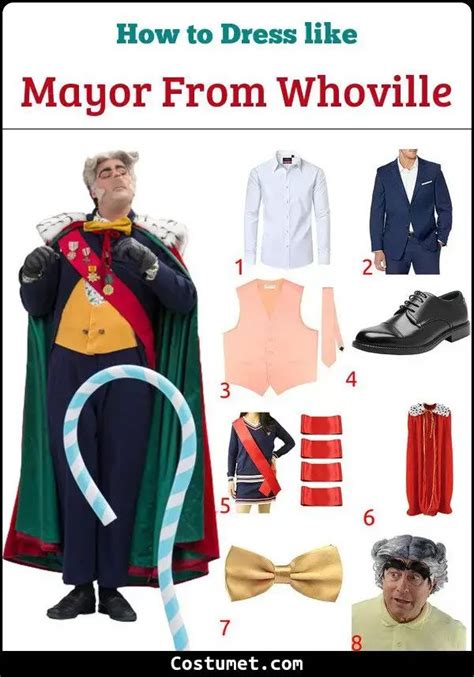 Mayor Augustus MayWho of Whoville Costume for Cosplay & Halloween 2023 ...