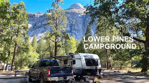 Lower Pines Campground - Yosemite CA - Booking info + Amenities - YouTube