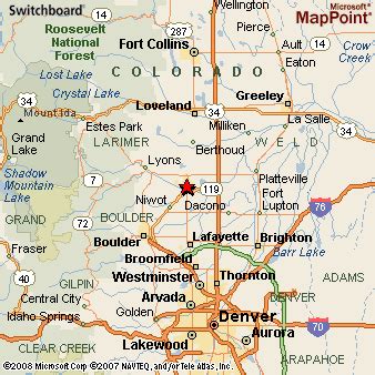 Where is Longmont, Colorado? see area map & more