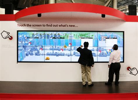 The Touch Wall On-The-Go - Interactive Videowalls