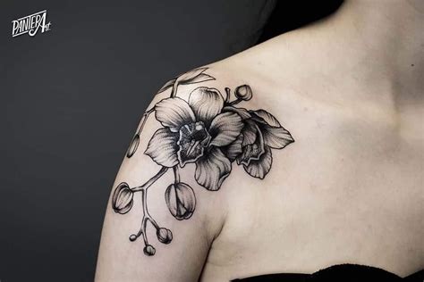 30 Gorgeous Orchid Tattoo Designs and Ideas - TattooBloq | Orchid ...