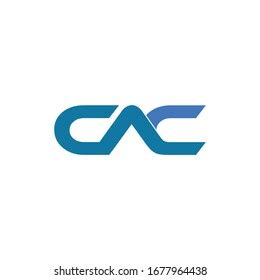 Simple Typography Cac Vector Logo Stock Vector (Royalty Free ...