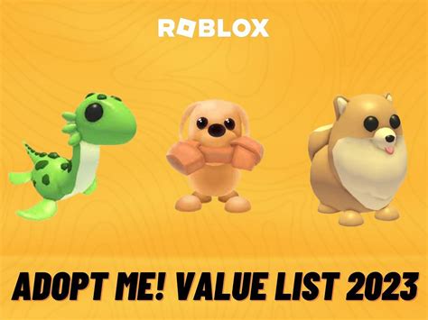 Roblox Adopt Me! value list 2023