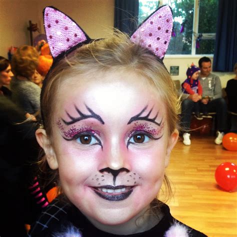 Girl's cat makeup without face paint! | Halloween makeup for kids ...