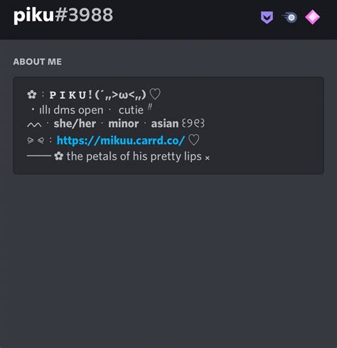 discord bio inspo | Cute bios, Discord, About me template