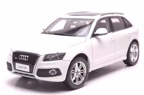 1:18 Diecast Model for Audi Q5 2013 White SUV Alloy Toy Car Miniature ...