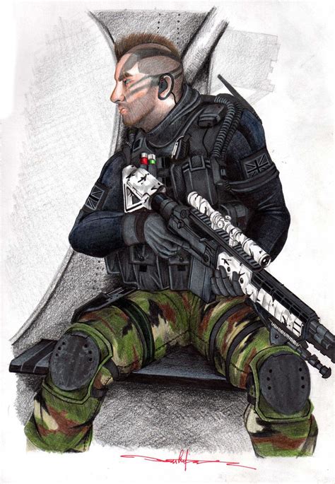 Captain "Soap" MacTavish - Call of Duty - Schwarze1.deviantart.com ...