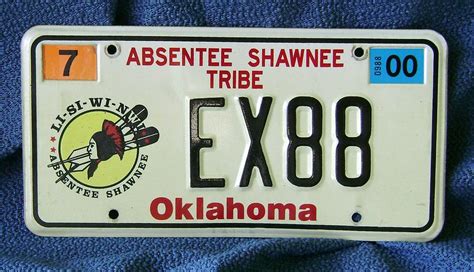 Oklahoma 2000 Absentee Shawnee Tribe | Tax Exempt Vehicle | Native ...