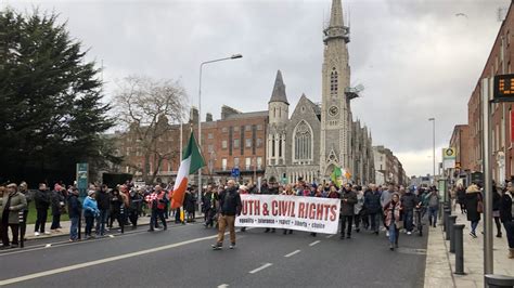 Anti-restrictions protest held in Dublin city centre