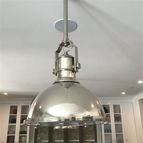 Visual Comfort Pendant Lights - A Pair | Chairish