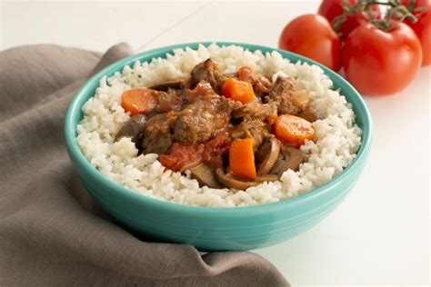 Easy Roasted Beef Stew with White Rice | Minute® Rice