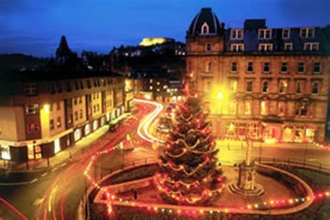 Royal Hotel, Oban, Scotland (Strathmore Hotels) - Exterior at Christmas ...