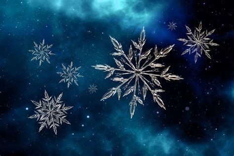 Snowflakes Fall 4k Wallpaper