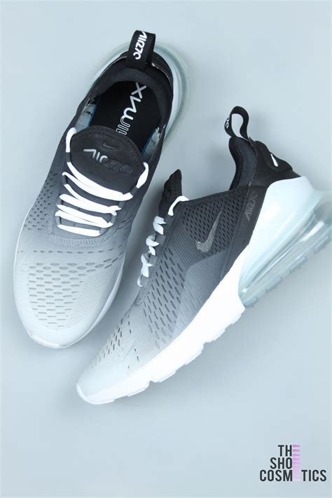 Explore our custom Nike Air Max 270 sneakers in this black ombre design ...